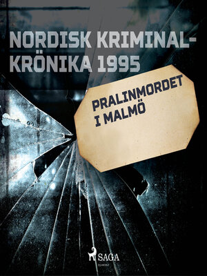 cover image of Pralinmordet i Malmö